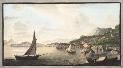 View of a part of the Island of Ischia called Lacco, Plate XXXII, from 